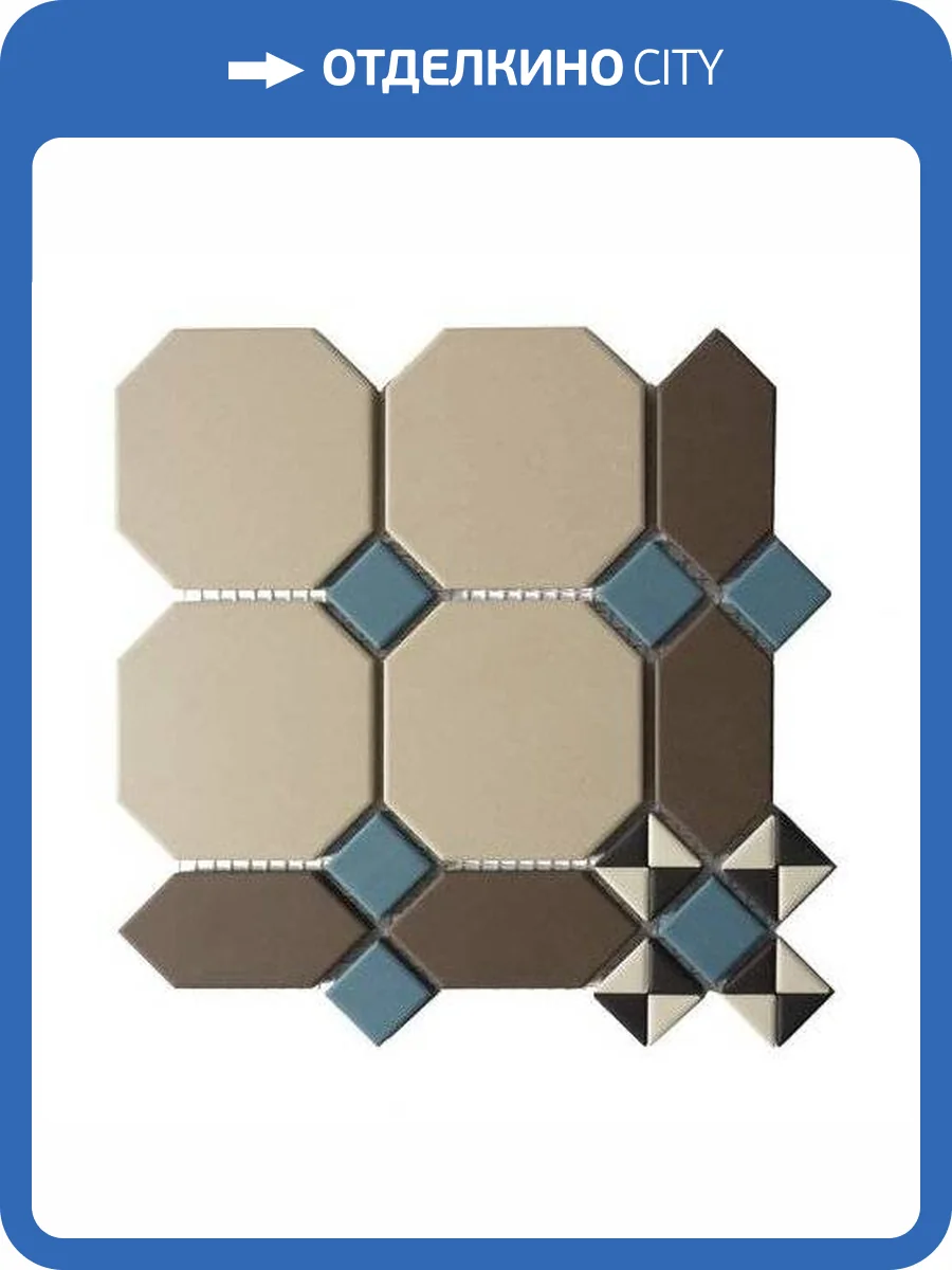 Керамогранит Top Cer Victorian designs series PARIS OCT01/11/14/20 24.7x24.7 фото 14