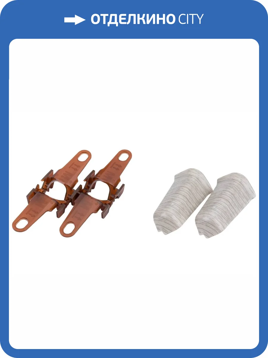 Наружный (внешний) угол Ideal Деконика Ясень Серый 55 мм фото 2