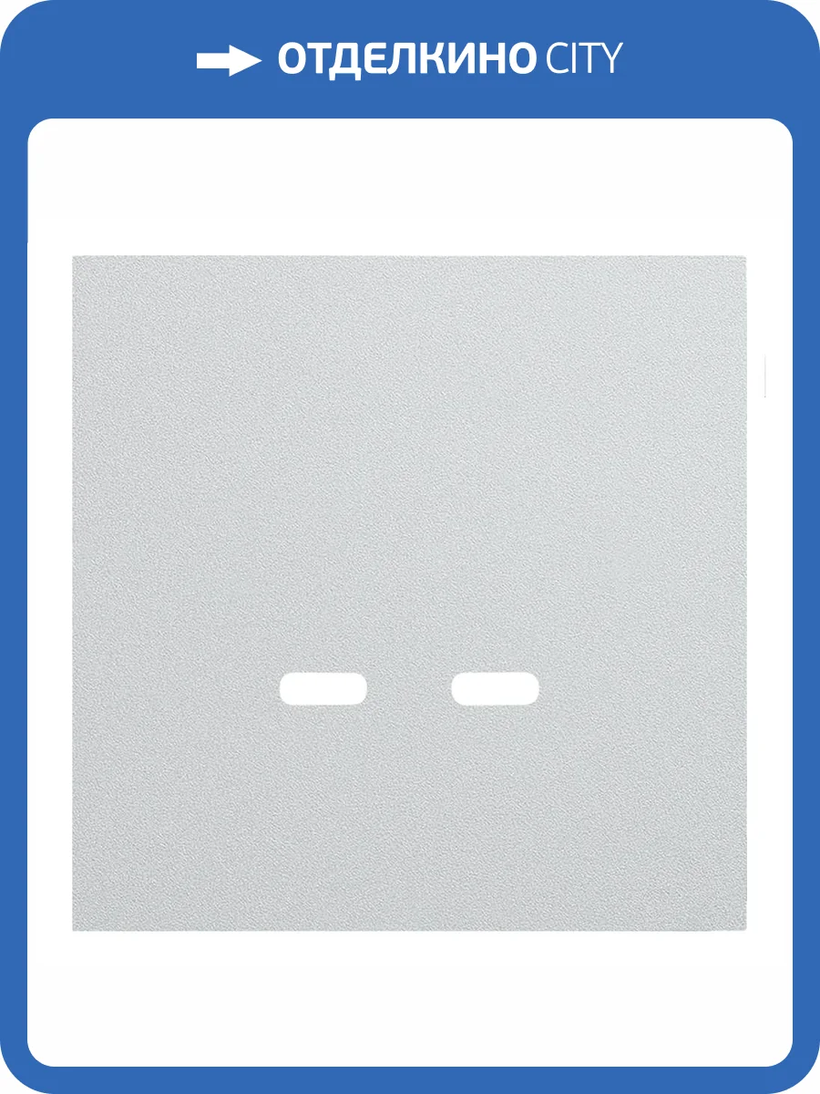 Лицевая панель для розетки USB C/C Rikett 35675 SV серебро фото 2