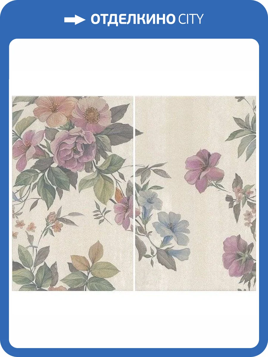 Панно Kerama Marazzi Ломбардиа VT/B162/2x/6401 40x50 фото 2