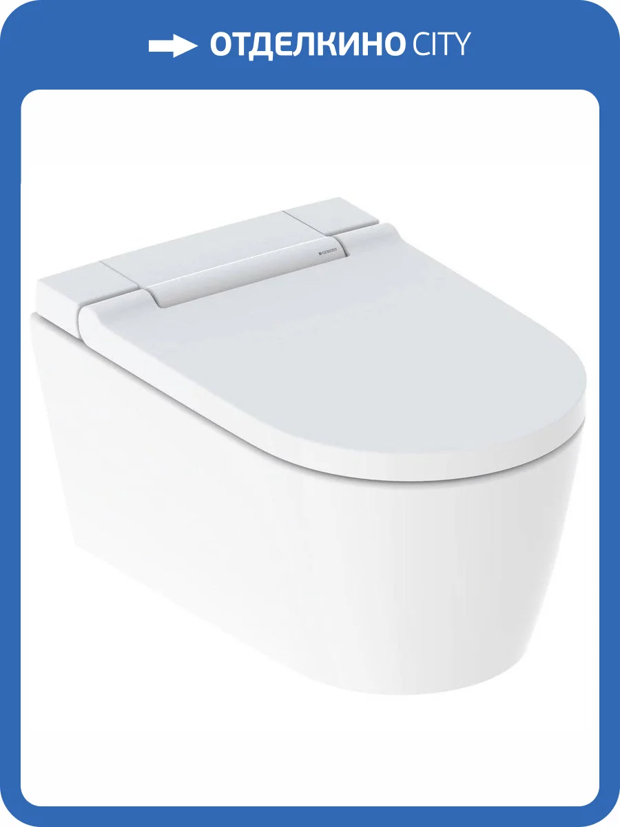 Унитаз подвесной Geberit AquaClean 146.224.11.1 Sela альпийский белый фото 9