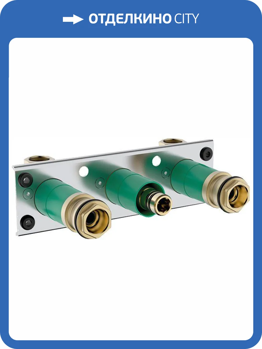 Скрытая часть Hansgrohe ShowerTablet 600 13129180 для 2 потребителей фото 3