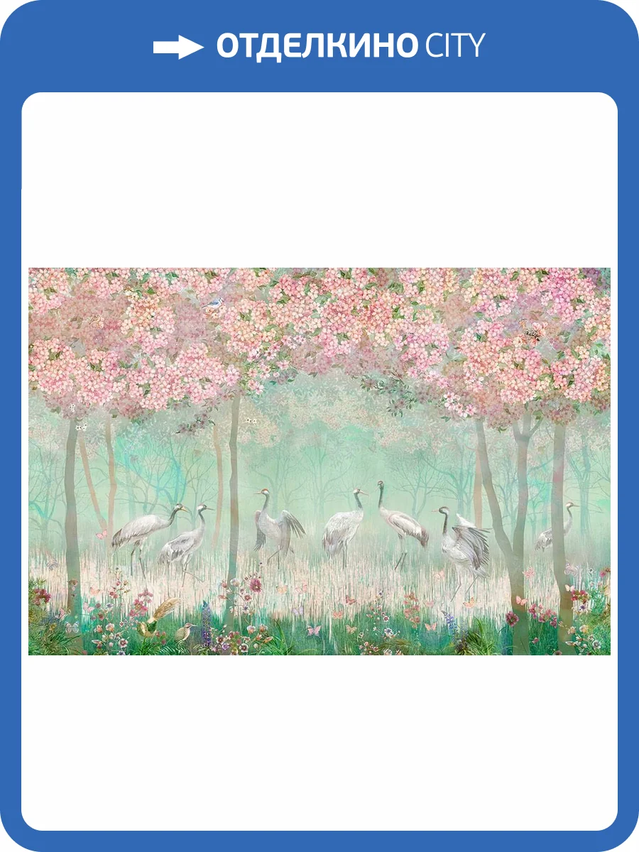 Фреска La Stanza Alba 800541 ардженто (размер на заказ) фото 2