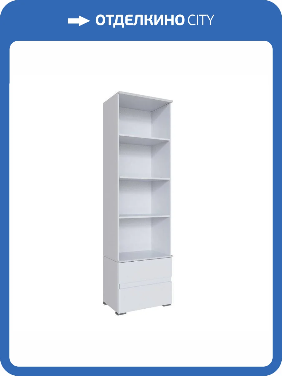 Шкаф-пенал ТЭКС Плейона 00-00142777 белый фото 3