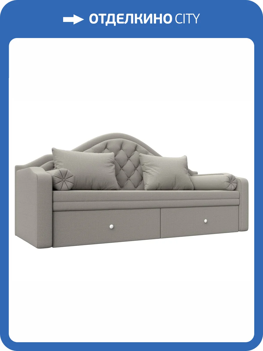 Детский прямой диван Лига Диванов Сойер 122428 амур бежевый фото 9