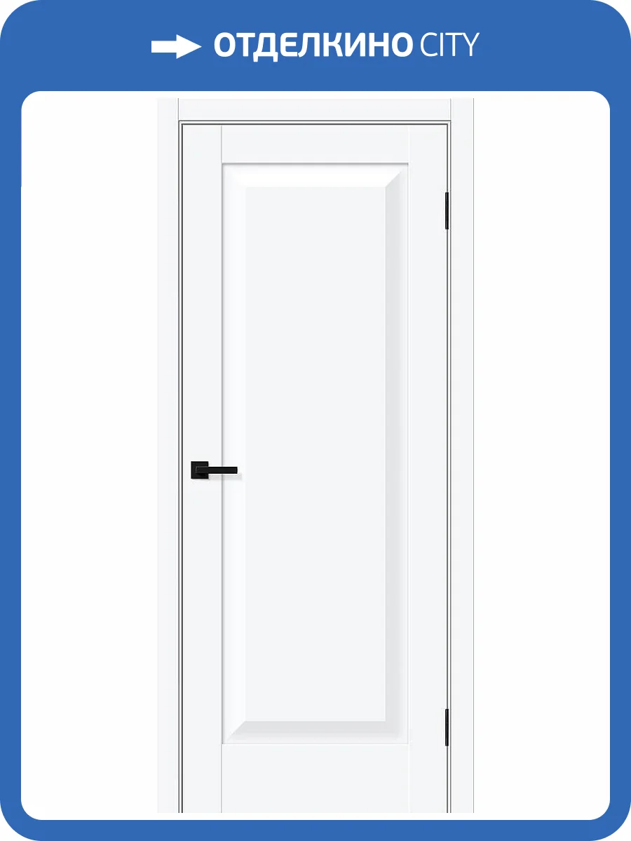Межкомнатная дверь Bravo Прима-20 полотно White Silk 700x2000 фото 2