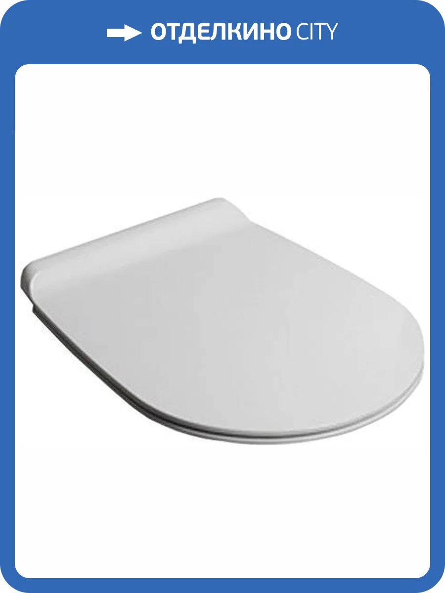 Крышка-сиденье Simas Vignoni VI004bi/cr с микролифтом фото 3