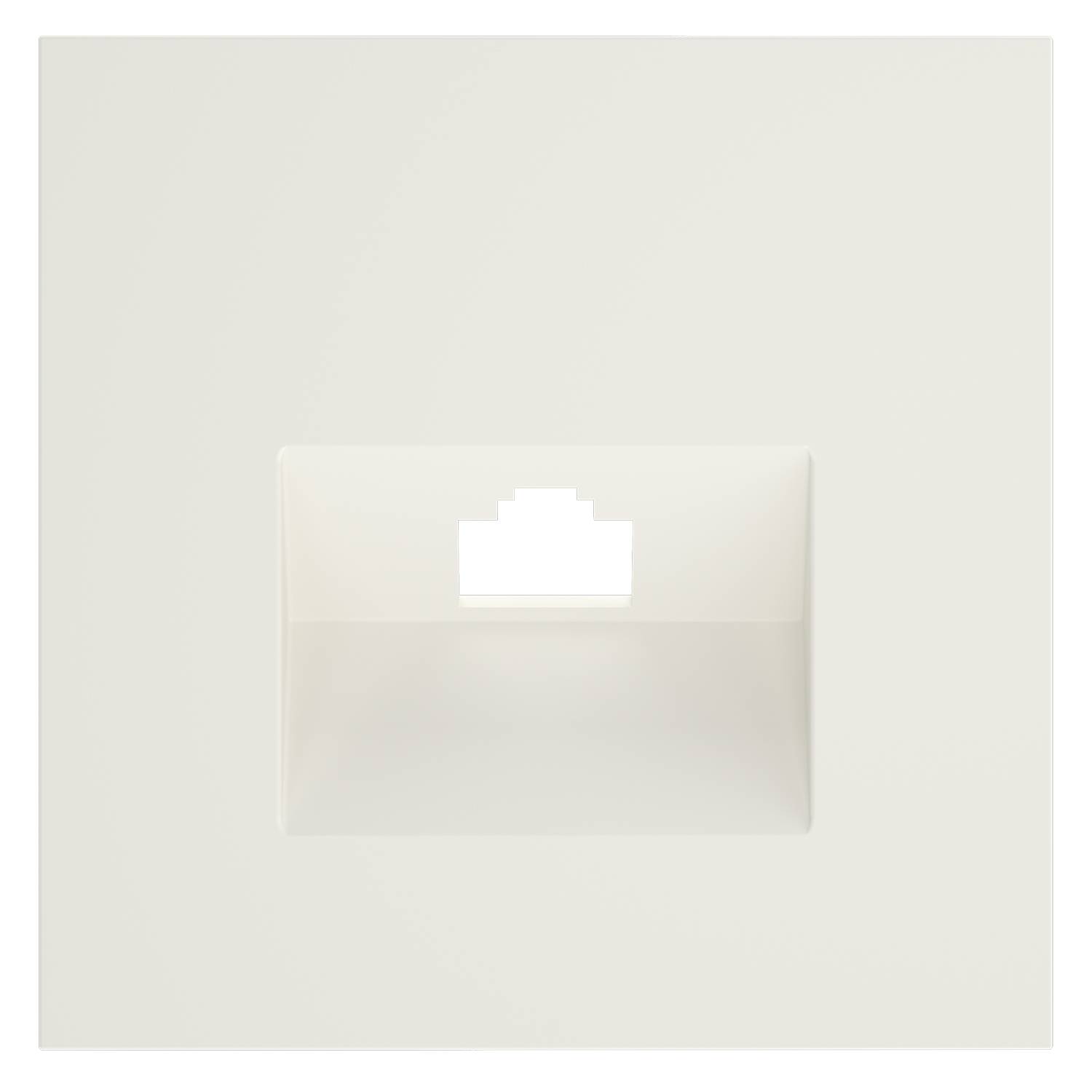 Лицевая панель для компьютерной розетки RJ-45 Voltum S70 VLS001313 хлопок фото 2