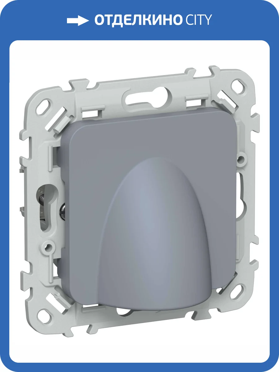 Вывод кабеля IEK Flite FI-VK10-0-K35 маренго фото 2