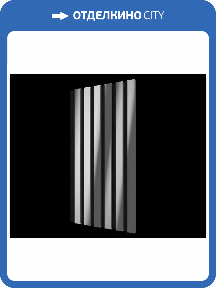 Комплект акустических панелей Cosca Эмираты ACU01.35.S30 хром 60x30x1.9 2 шт фото 2