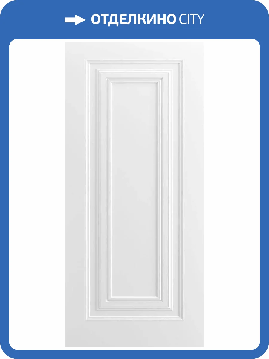 Межкомнатная дверь Шейл Дорс Титул-1 В1 полотно Белое 800x2000 фото 2