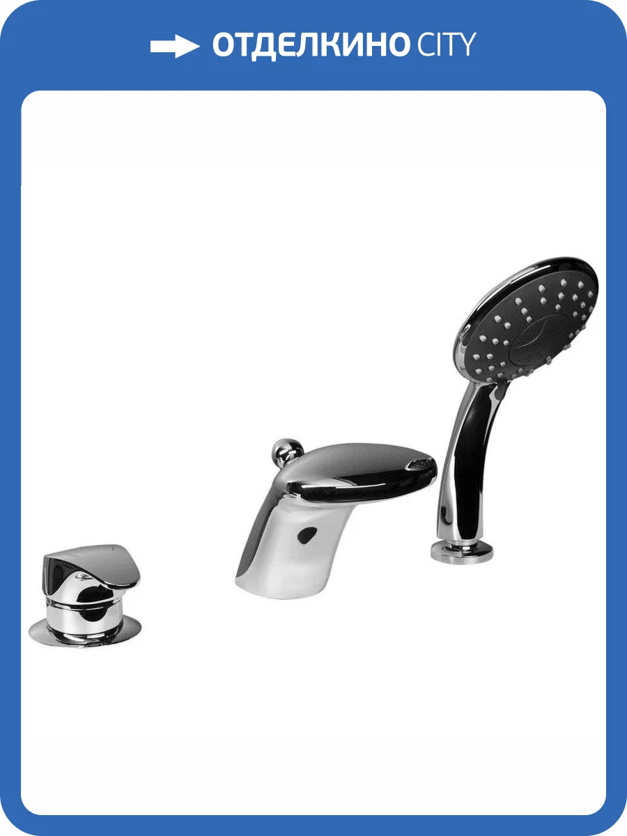 Смеситель на борт ванны Bravat Cobra F5140197CP-1-RUS фото 5