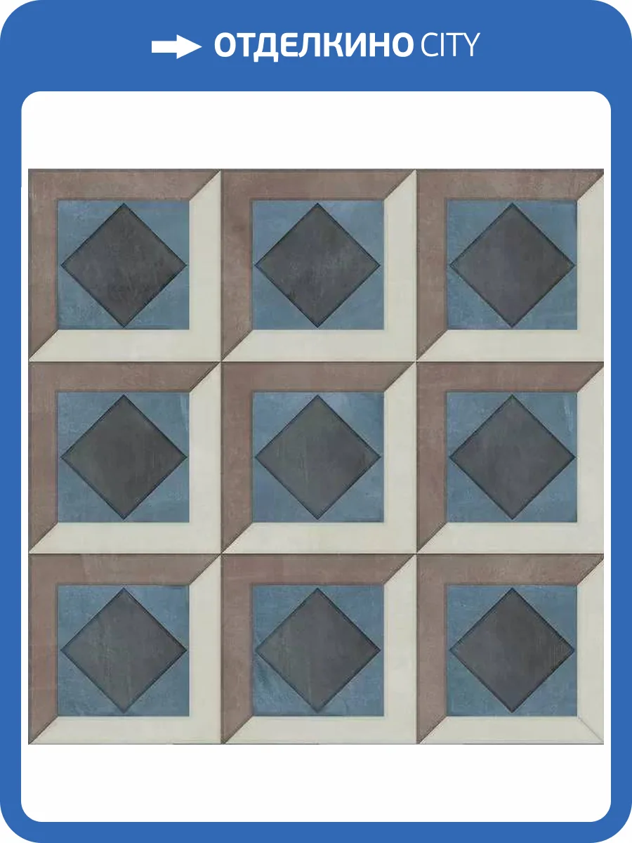 Декор Kerama Marazzi Чементо VT/A597/5301 5 Матовый 20x20 фото 6