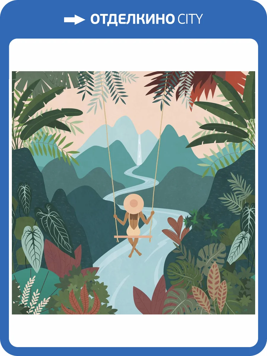 Фреска Ortograf Serenity 34906 Райский уголок Филиграна со стразами FM-F/S фото 2