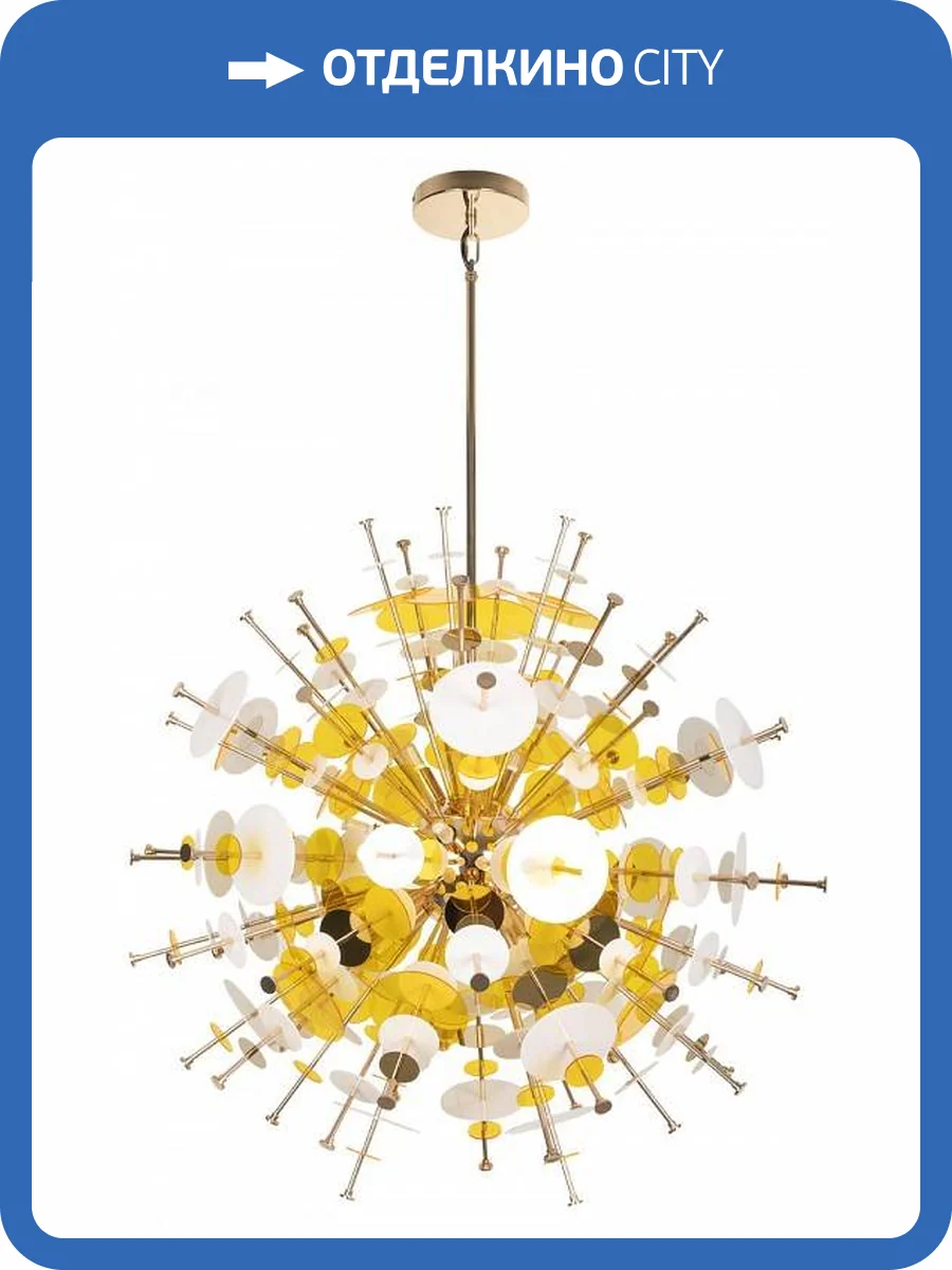 Подвесной светильник Loft IT Avenir 10137/720 Gold фото 4