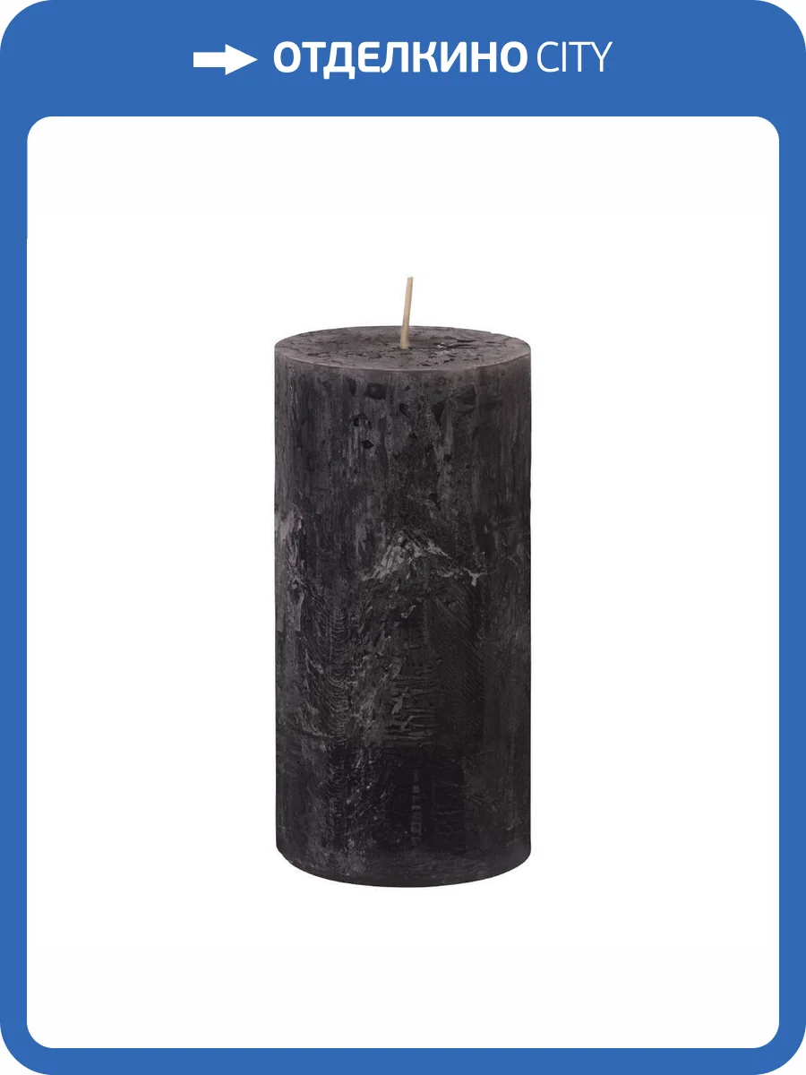 Свеча декоративная Eglo Glenbarr 422574 антрацит парафин (7x14) фото 3