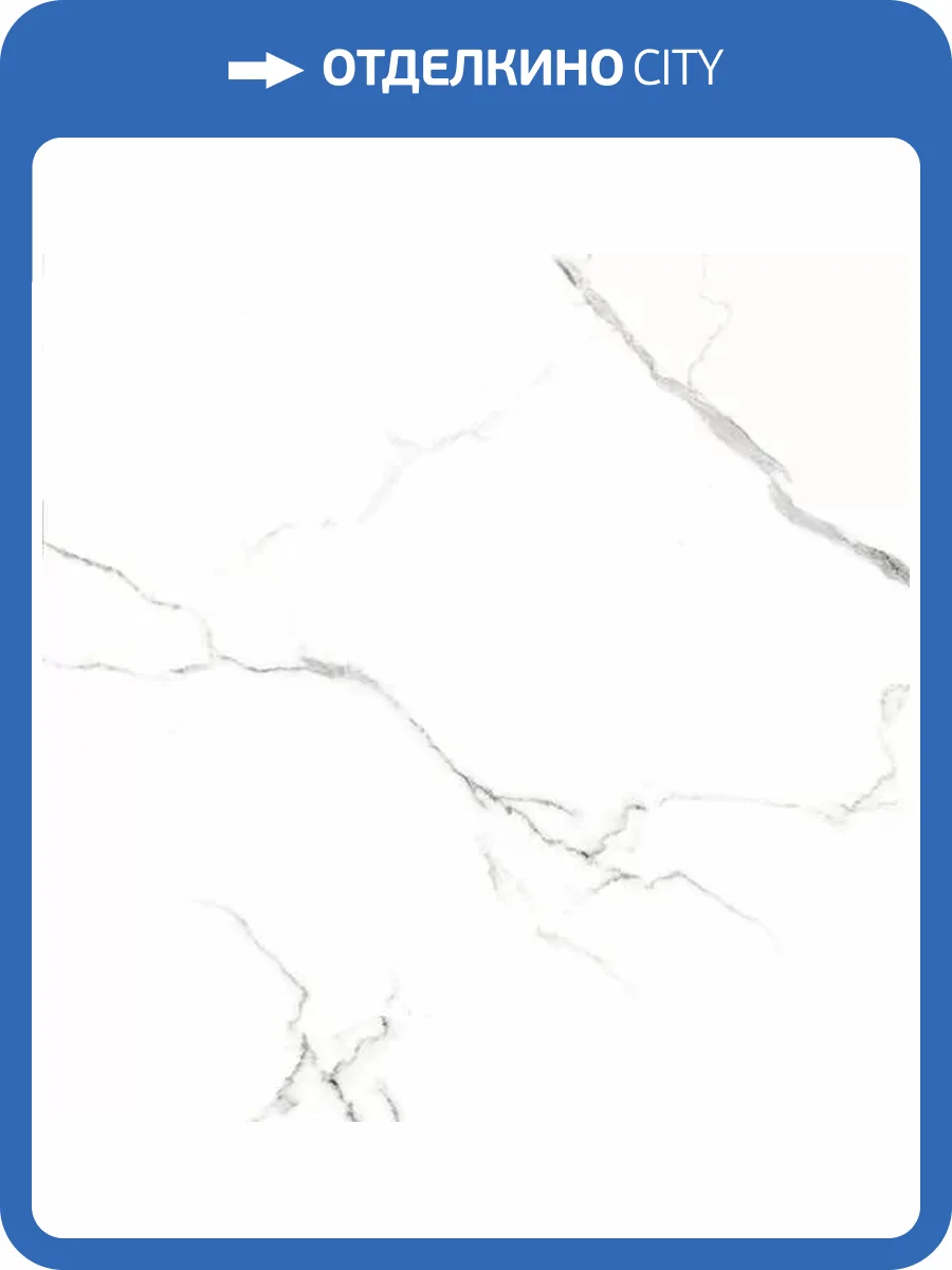 Керамогранит Absolut Gres Statiario Titan AB 1125G Gloss 60x60 фото 8