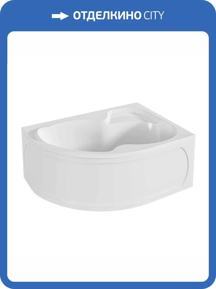 Акриловая ванна Marka One Aura 150x105 правая фото 7