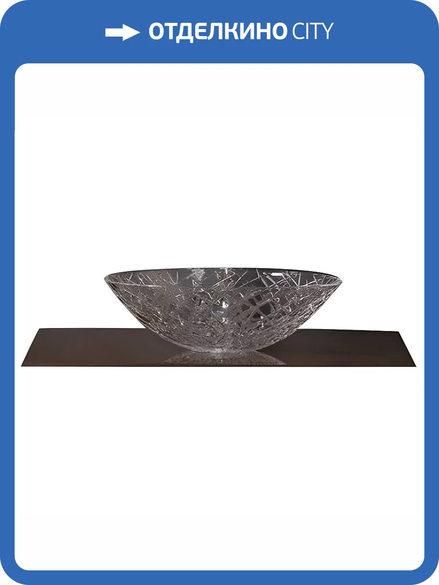 Столешница Armadi Art NeoArt 853-100-DB стекло 100см прямая Dark Brown фото 5