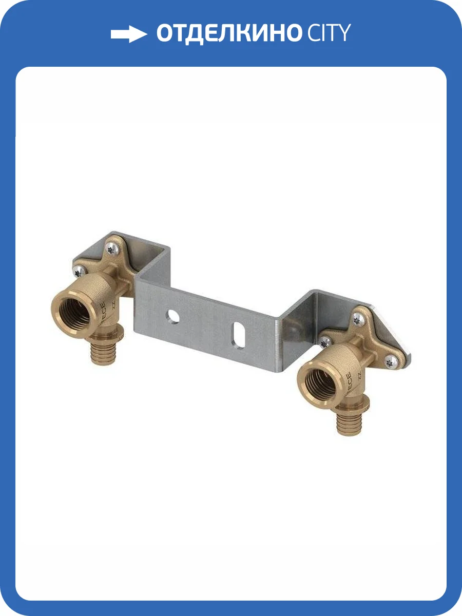 Монтажный комплект TECE TECEflex с настенными уголками, 16 х 1/2, бронза фото 3