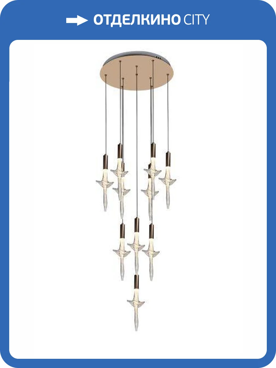 Люстра подвесная Alfa Light F2524-01 фото 2