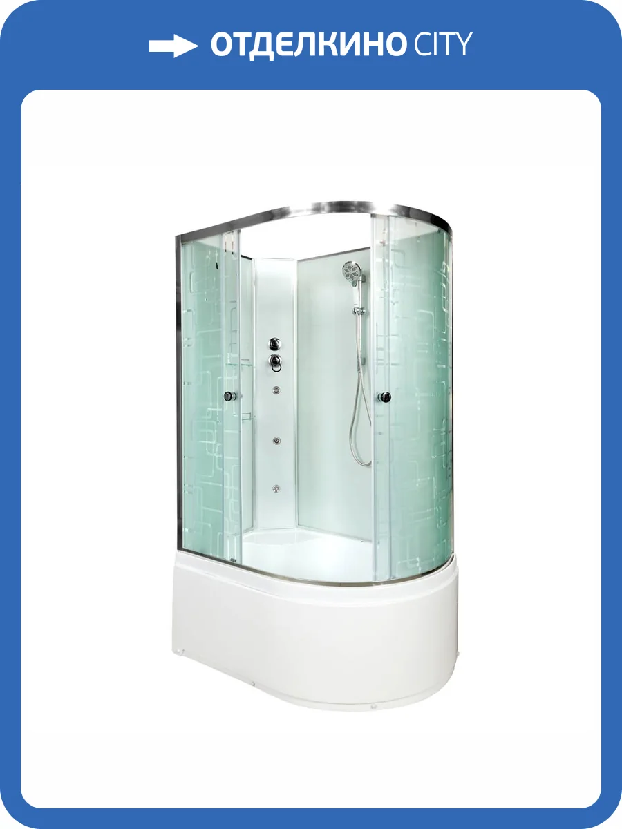 Душевая кабина AvaCan EM4511LNGM с гидромассажем, 110x80x210 фото 14