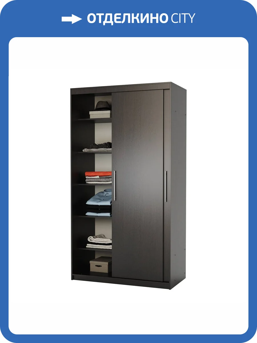 Шкаф-купе Шарм-Дизайн Эконом 170523217, венге фото 5