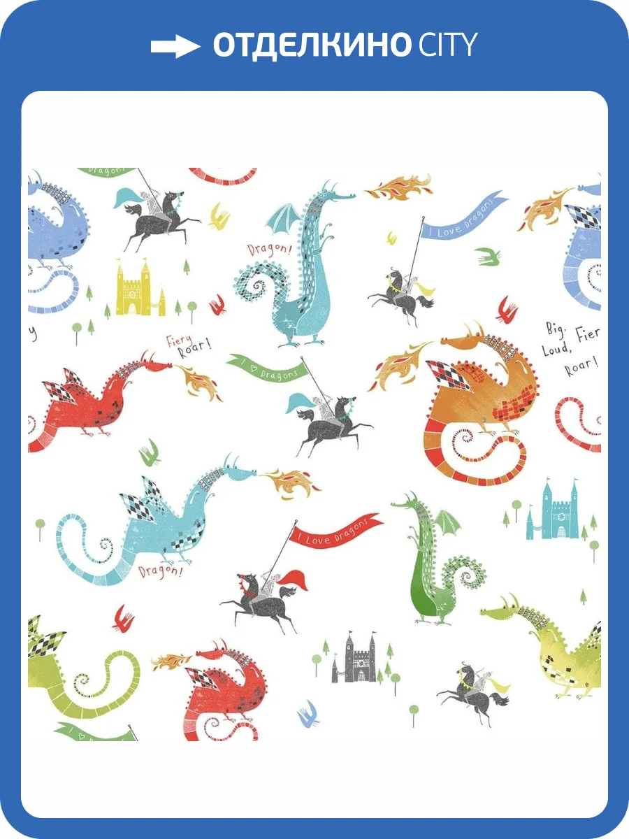 Обои флизелиновые Aura Tiny Tots G78368 фото 3