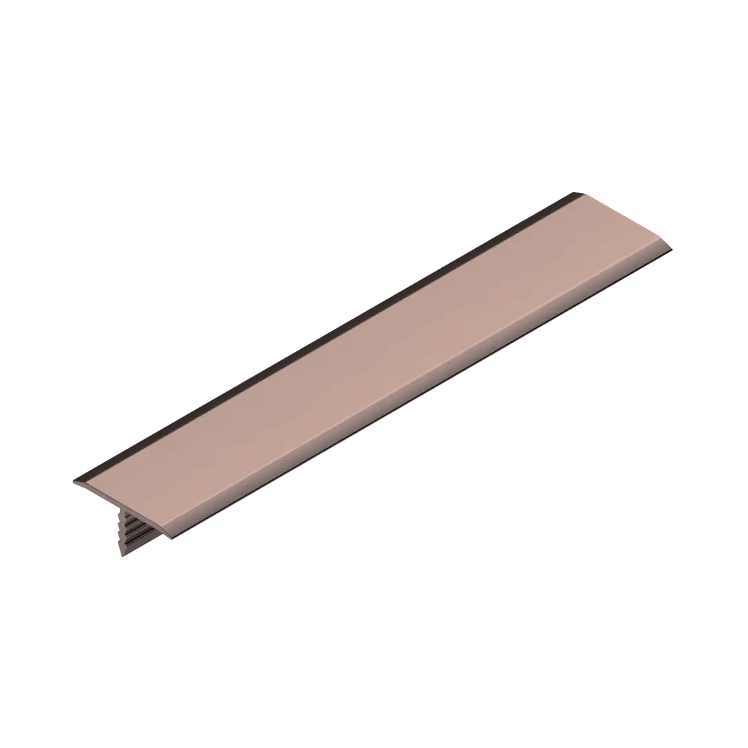 Профиль T-образный плоский Neexy pv101-15 RG розовый блестящий 270x1x0.92