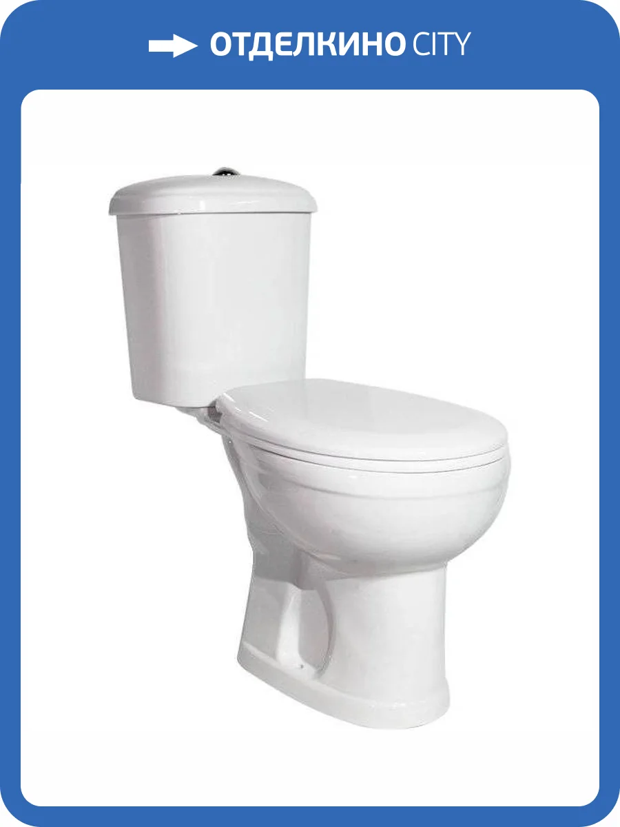 Унитаз-компакт Оскольская керамика Дора 47301130402 Антивсплеск Стандарт фото 3