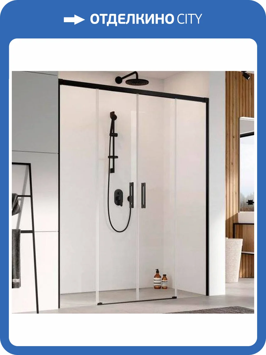 Душевая дверь в нишу Radaway Idea Black DWD 160 фото 8