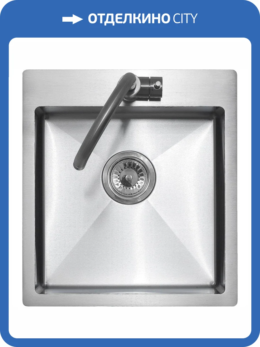 Мойка кухонная Melana ProfLine R44485H сатин фото 2