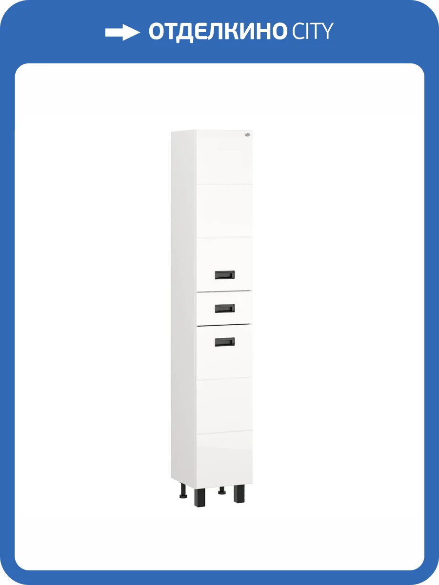 Шкаф-пенал Onika Балтика Black 32.11 фото 8