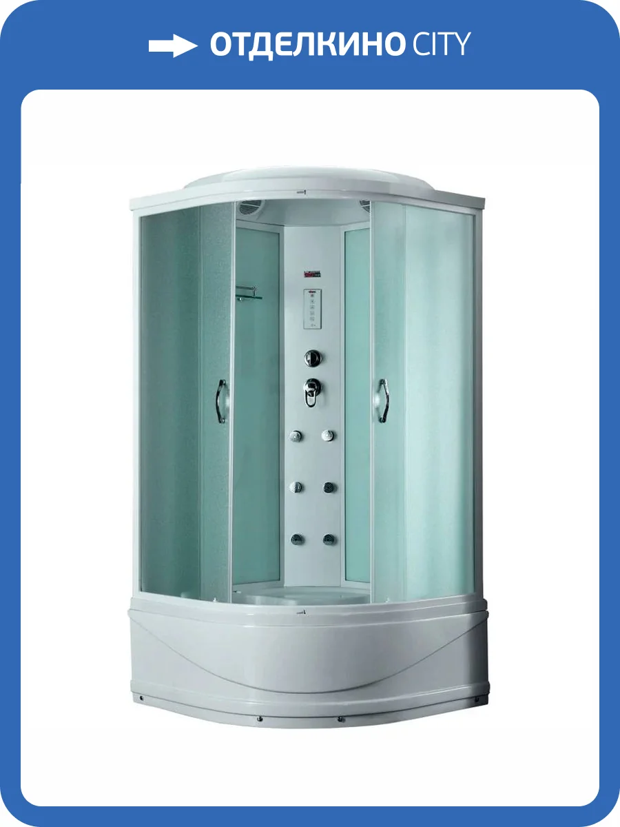 Душевая кабина Timo Eco TE-0700 с высоким поддоном, с сиденьем фото 13