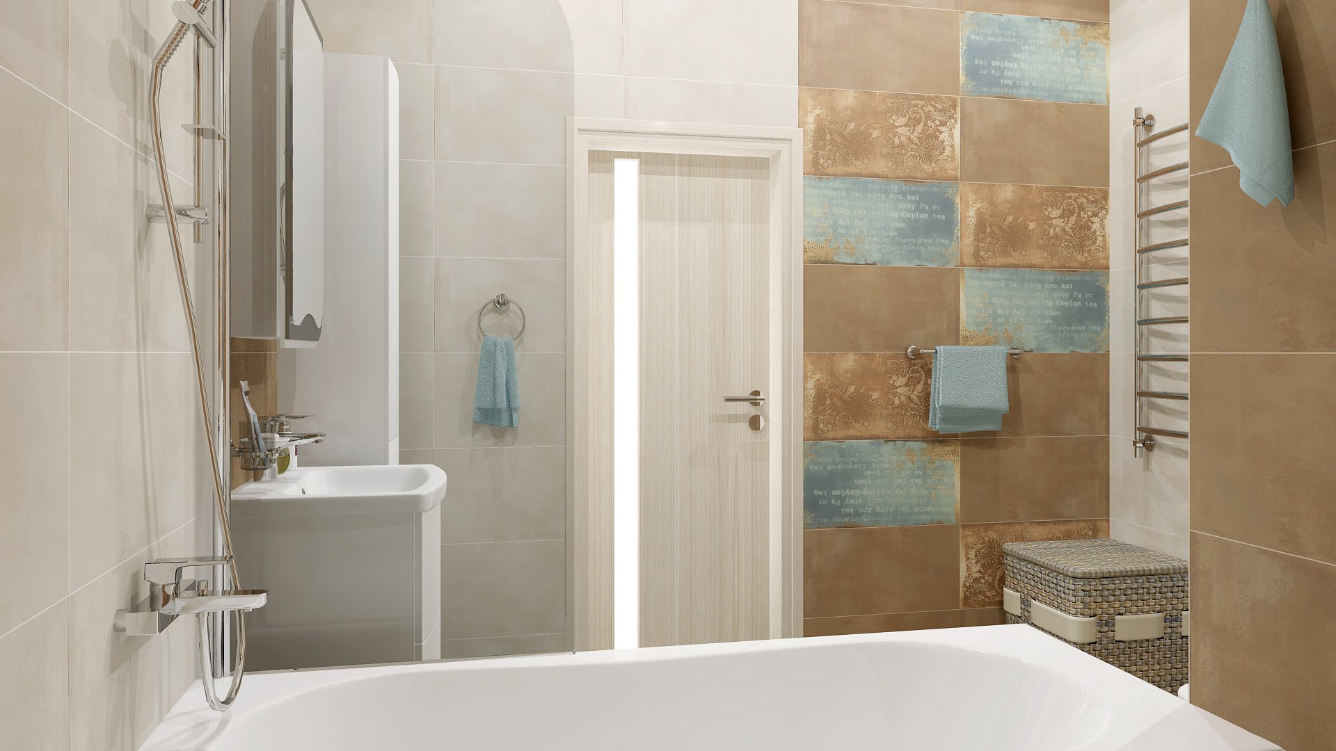 Gracia Ceramica Gatsby white/Gatsby brown фото 4