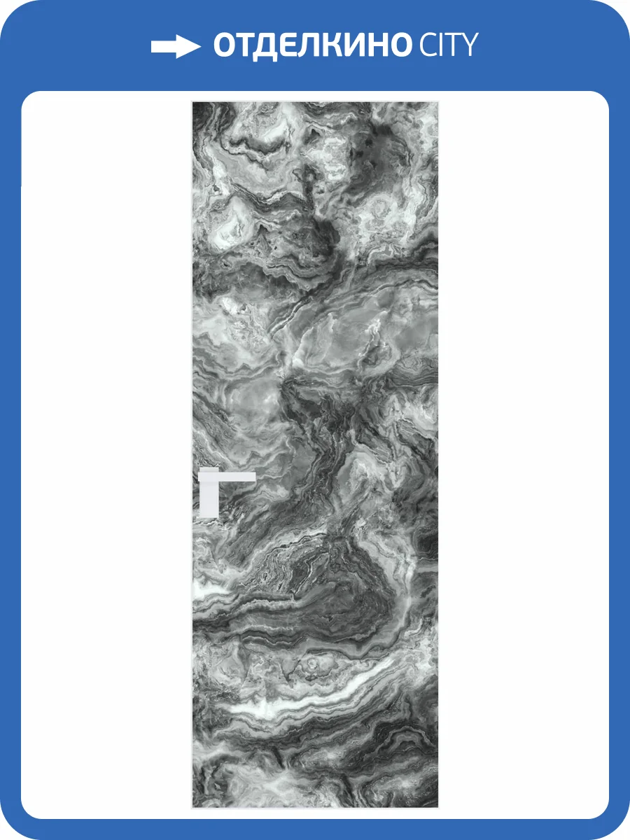 Межкомнатная дверь Profil Doors 1 AGK цвет профиля Вайт, стекло безопасное 4 мм атриум серебро 800x2000 фото 2