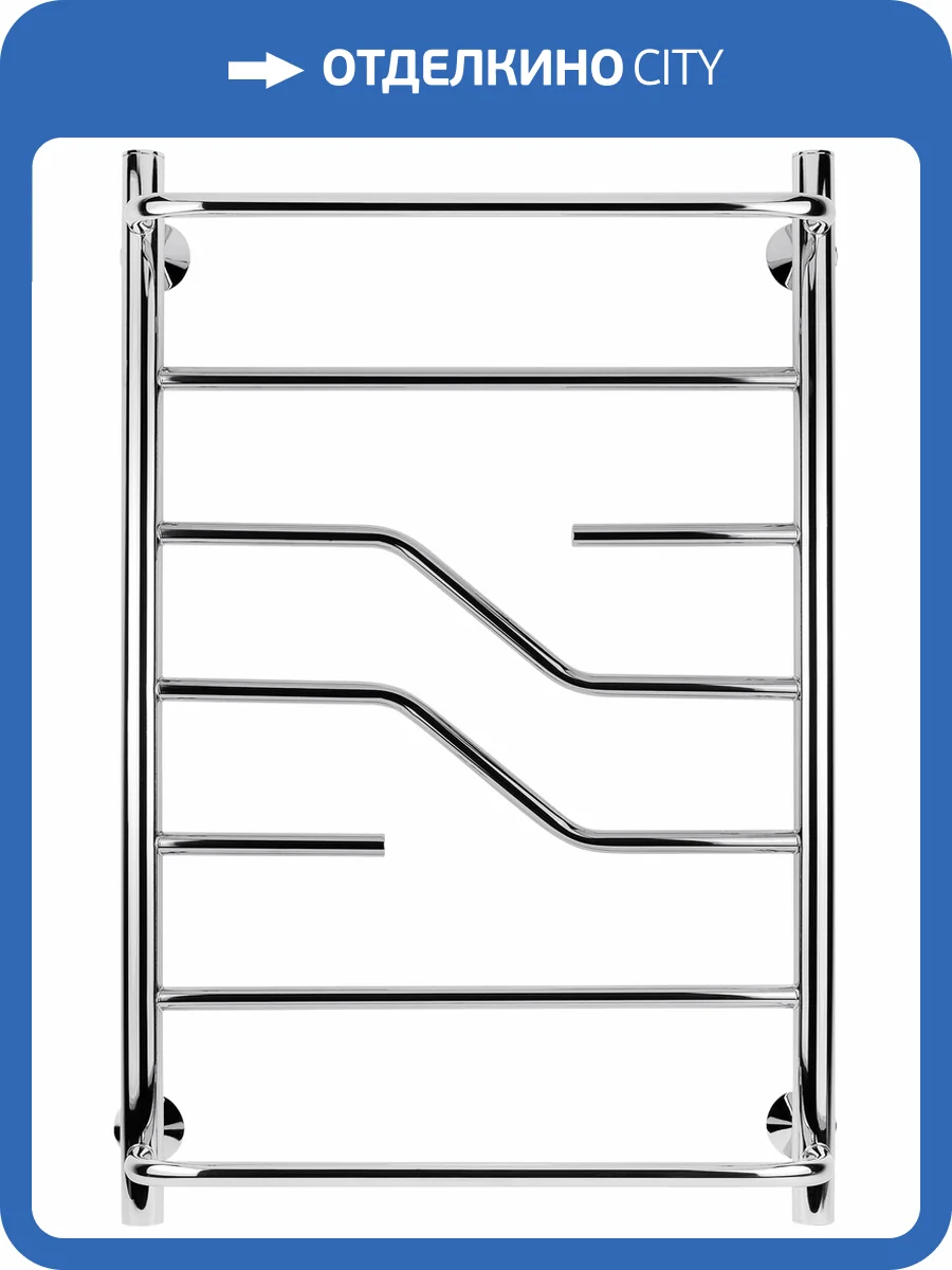 Полотенцесушитель электрический Secado Риволи СП 80х50 хром, R фото 4