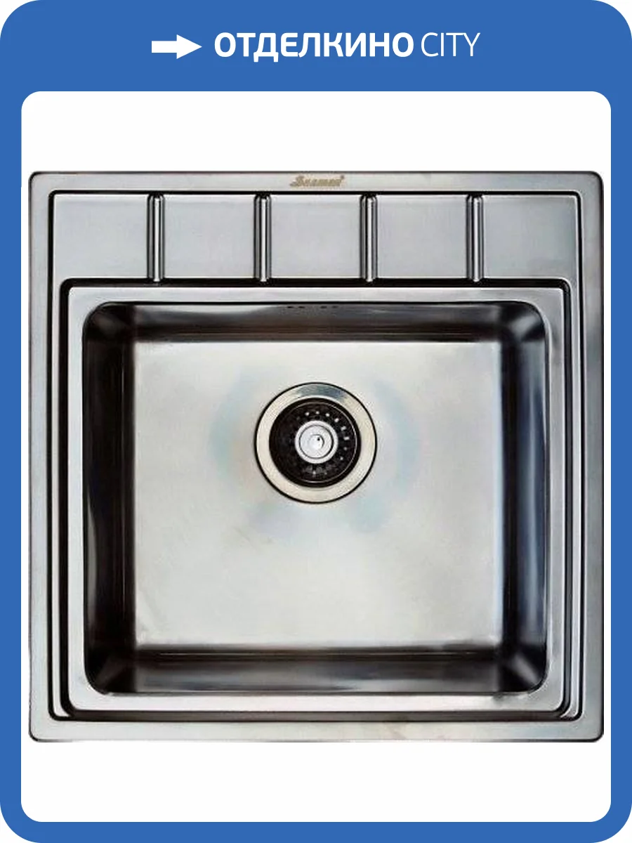 Мойка кухонная Seaman Eco Roma SMR-5050A без отверстий фото 6