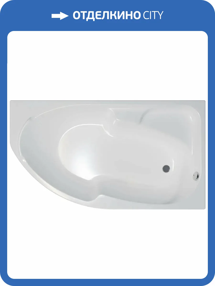 Акриловая ванна Triton София 170 правая фото 2