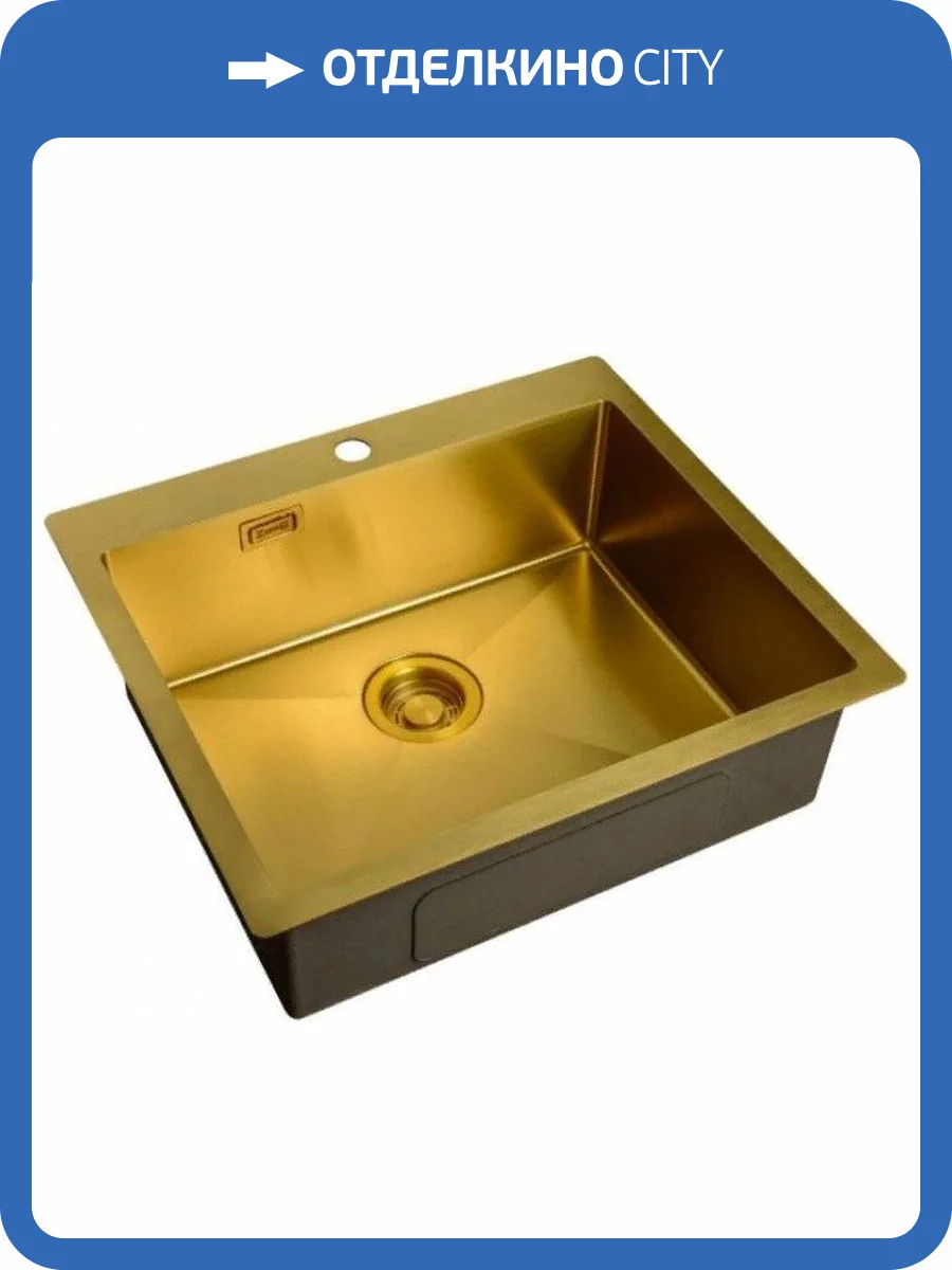 Мойка кухонная Zorg Light ZL R 590510 BRONZE фото 3