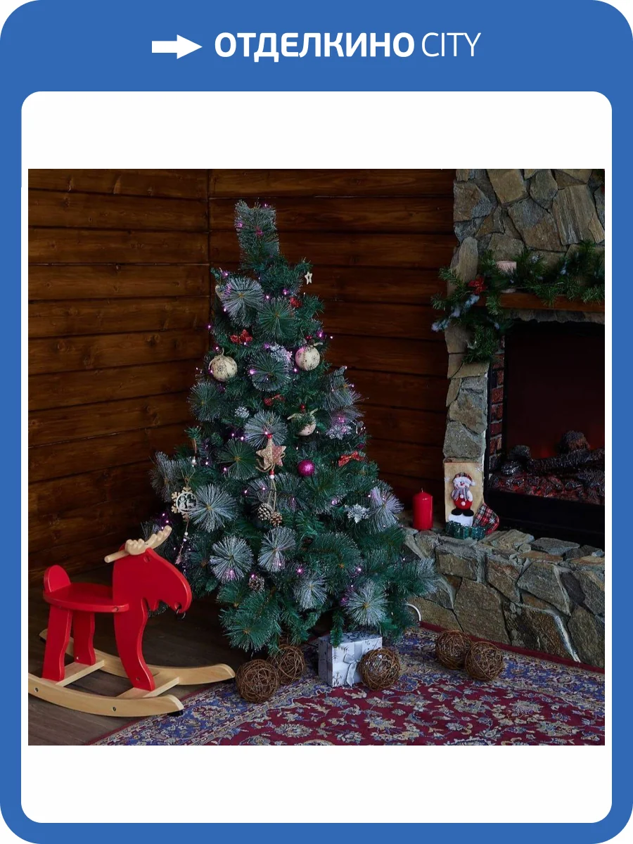 Светодиодная гирлянда Uniel ULD-S1000-100/DGA Pink IP20 фото 3