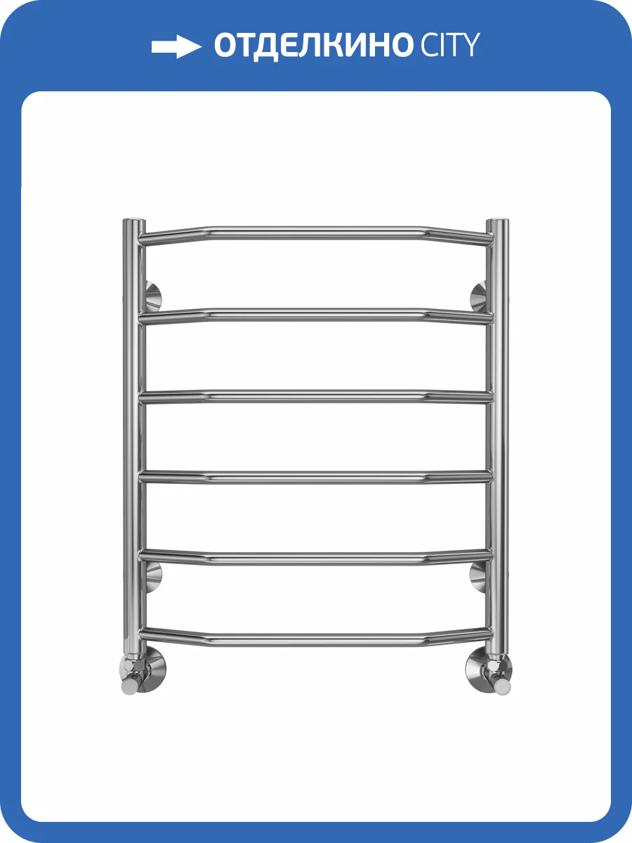 Полотенцесушитель Terminus Виктория П6 50x60, водяной фото 4