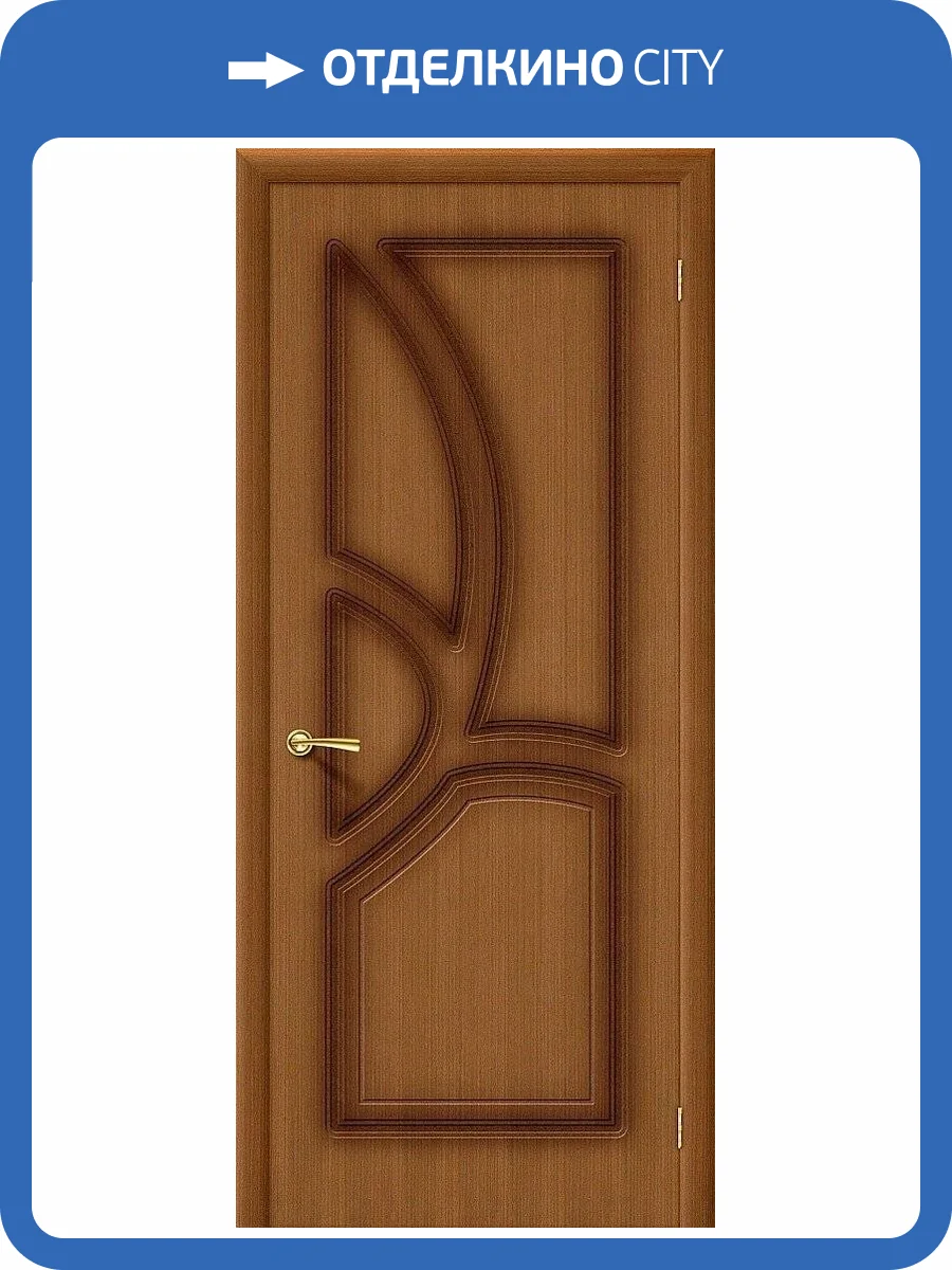 Межкомнатная дверь Bravo 003-0065 Греция Ф-11 Орех 1900x550 фото 2