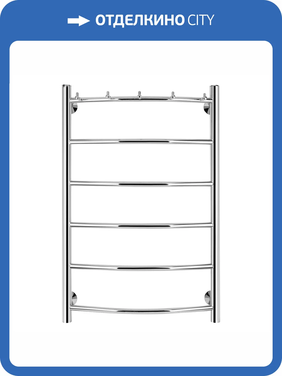Полотенцесушитель электрический Secado Милан 4603777450960 1 К 80x40, R, хром фото 3