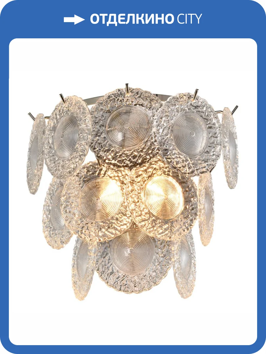 Настенный светильник iLamp Rockfeller W2549-2 NIC фото 3