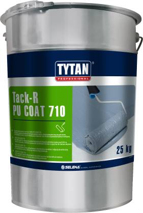 Мастика гидроизоляционная Tytan Professional Tack-R PU Coat 710 серая 25 кг