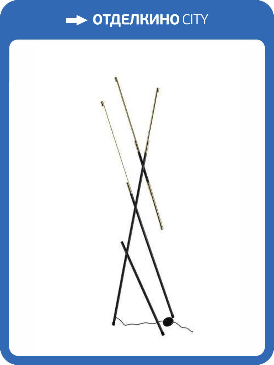 Торшер Alfa Light F3924-39 black+gol d 28W 50*45*16 5 фото 2