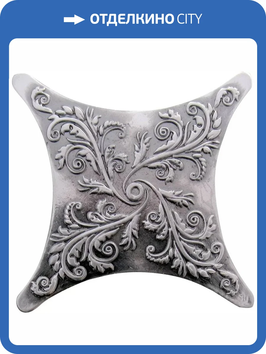 Керамическая плитка Hispania Core Estrella E1 Satined Silver 6.7x6.7 фото 6