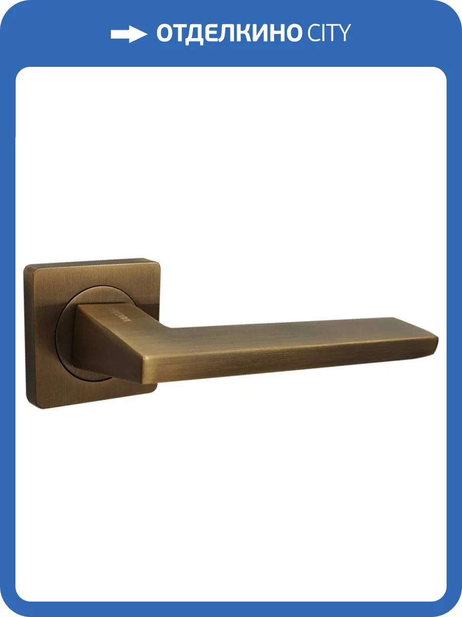 Ручка Vantage V44M-2 матовая бронза фото 2