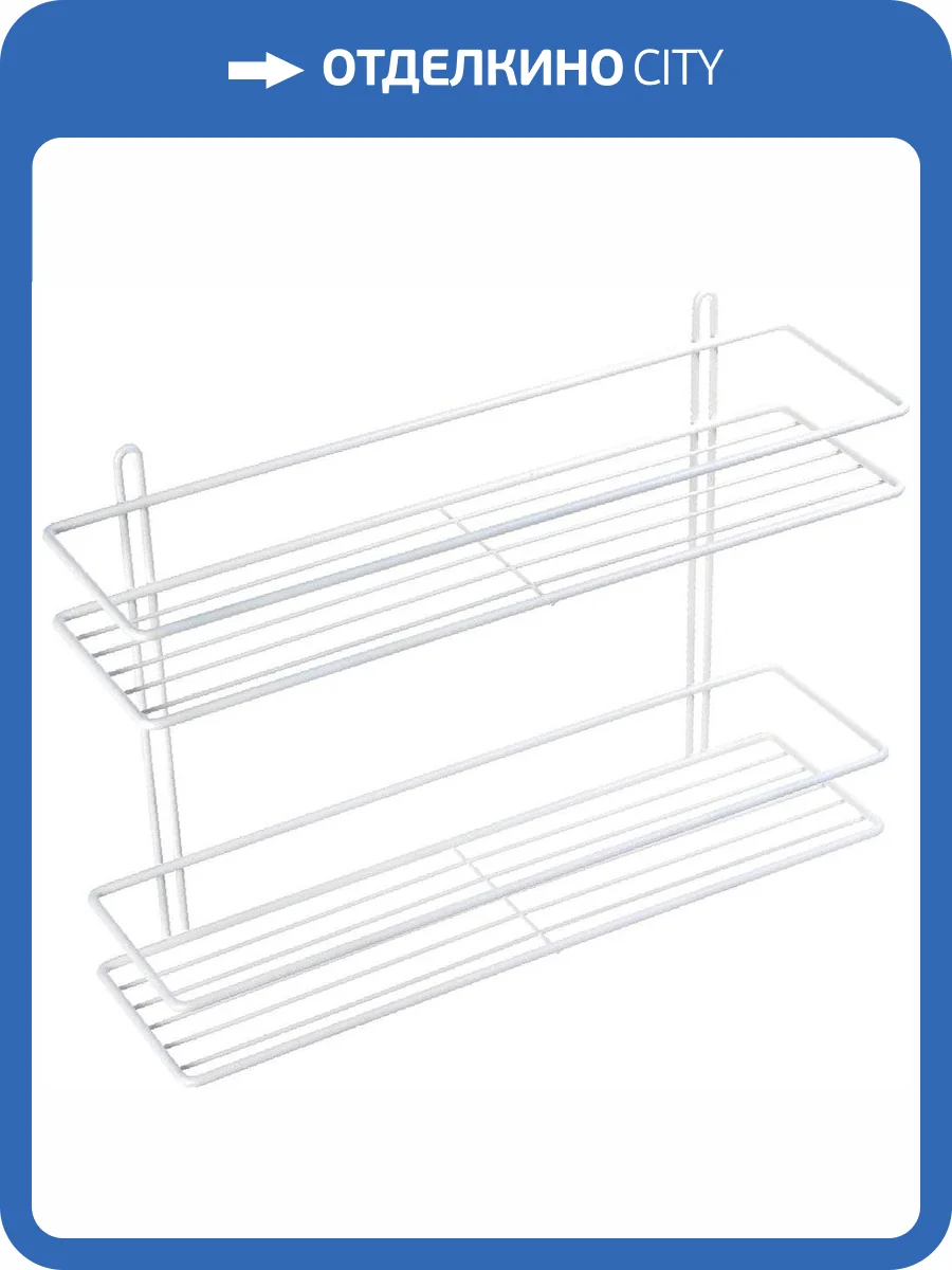 Полка Fixsen FX-730W-2 прямая, белая фото 3